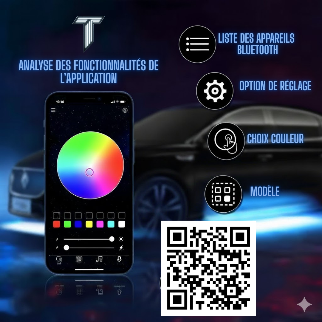 TALED | Tapis LED Auto Personnalisable